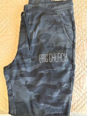 Eric Church Black/Grey Camo Jogger Pants